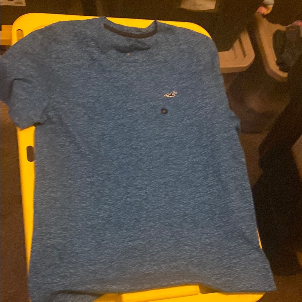 Hollister Heathered Blue Men's Tee